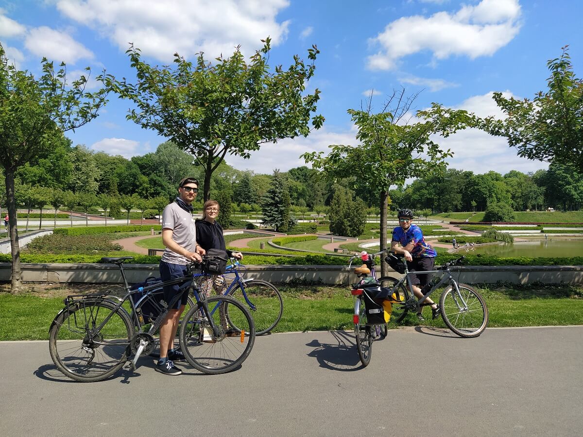 Start wycieczki: Park Cytadela, Rozarium