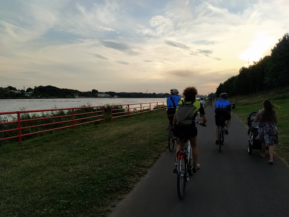 wycieczka rowerowa Poznań jezioro Malta